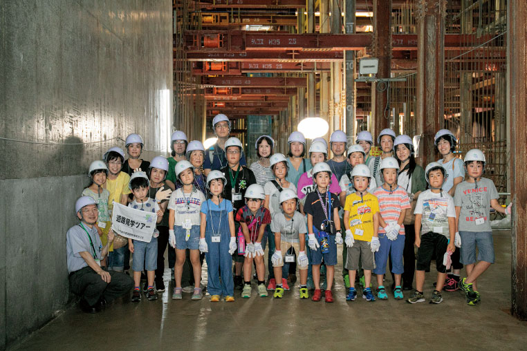 令和元年7月24日(水)雑司が谷(環状第5の1号線)トンネル<br />工事現場見学ツアー