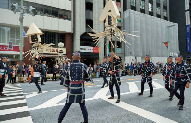 五街道の起点・日本橋に全国のお祭りが大集結しましたのイメージ2