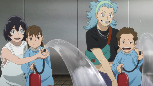 アニメのシーン