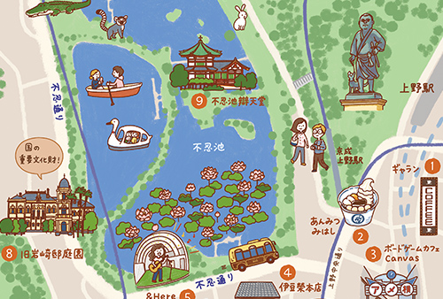 vol.02 不忍通り × 上野